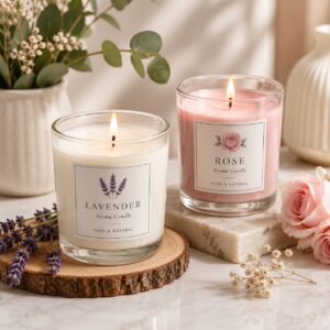 Lavender Aroma Candle